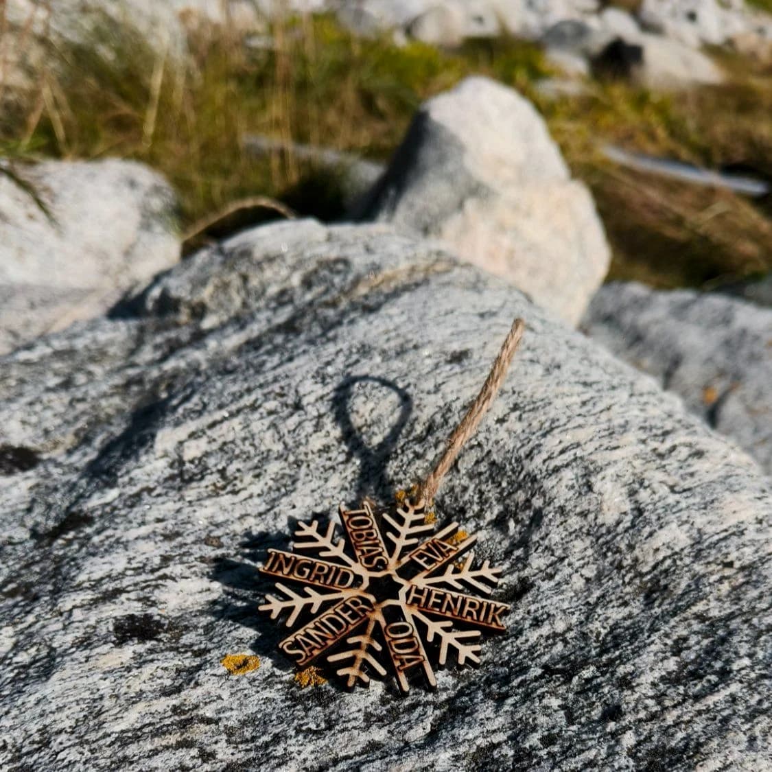 Personlig julekule – Navnekrystall
