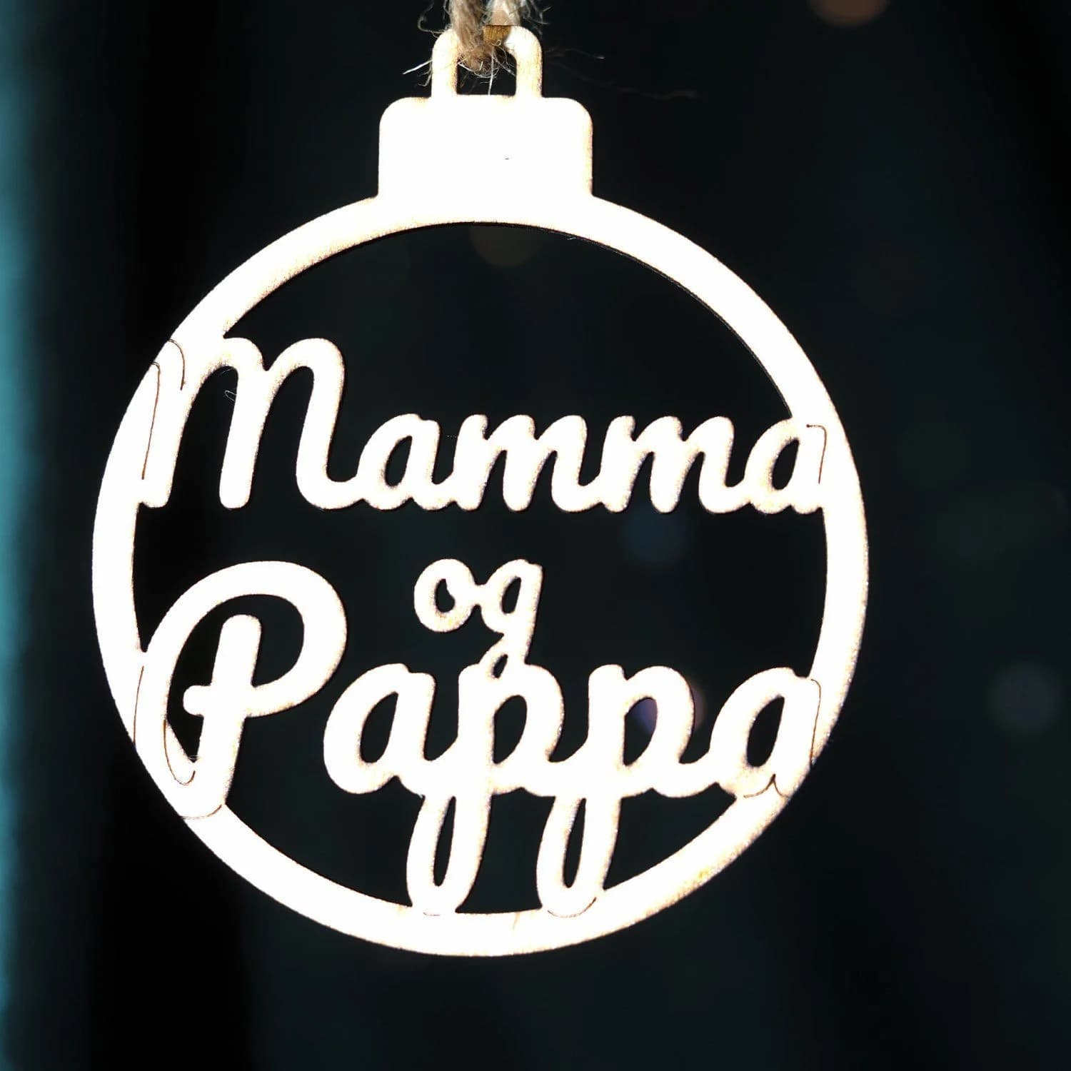 Personlig julekule – Navnetrekk