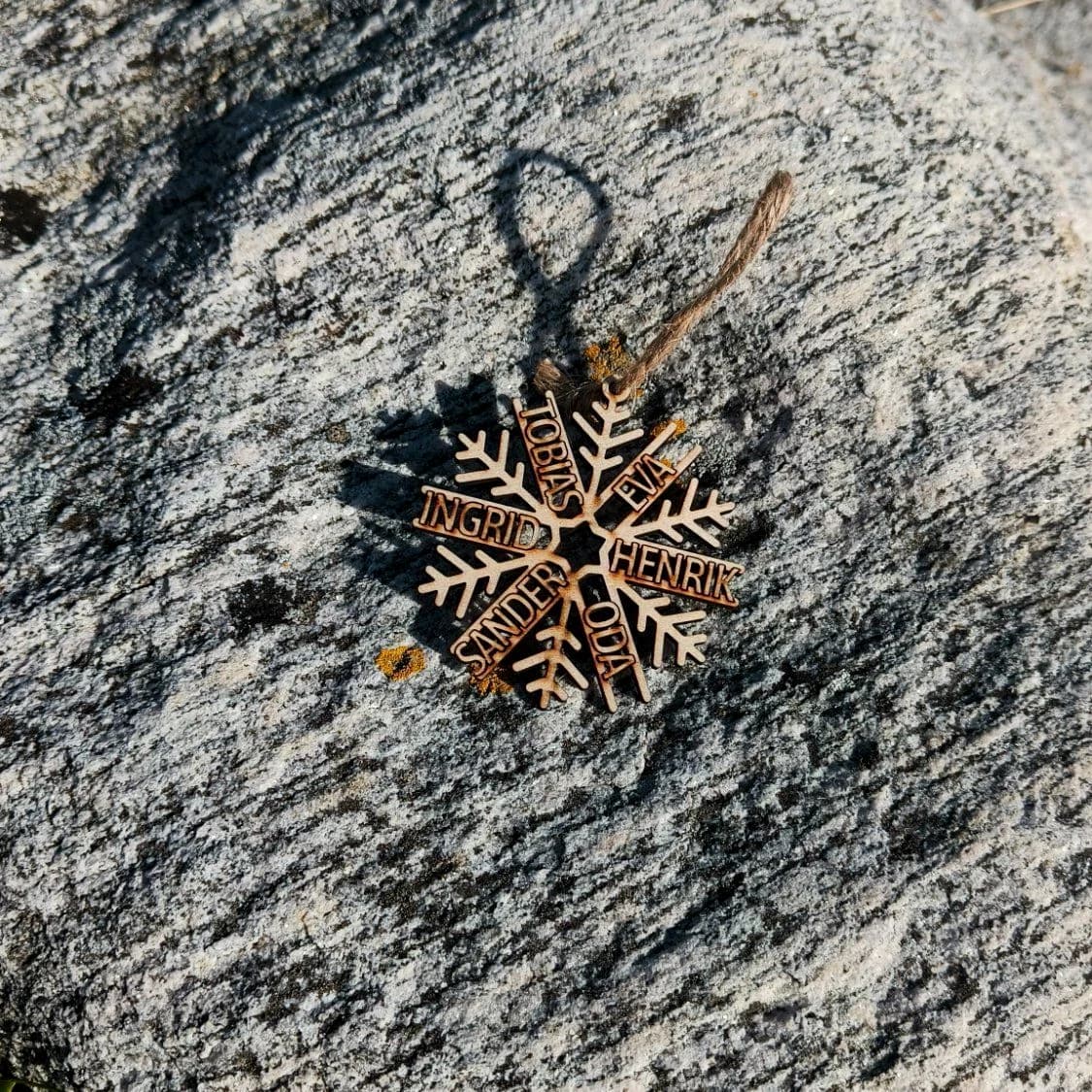 Personlig julekule – Navnekrystall